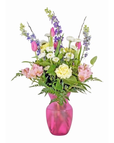 Cute As A Button Flower Arrangement